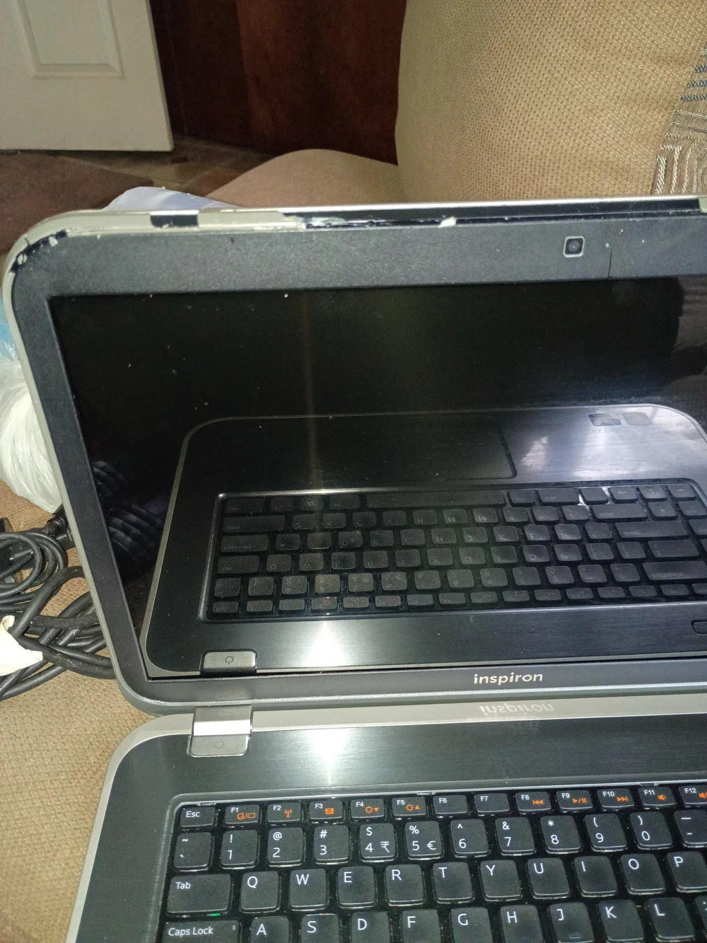 Dell Pink Laptop - Sleek Portable Notebook! PARTS Only Do Get power